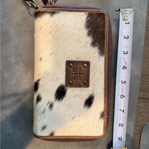 STS Ranchwear Cowhide Leather Wallet/Wristlet